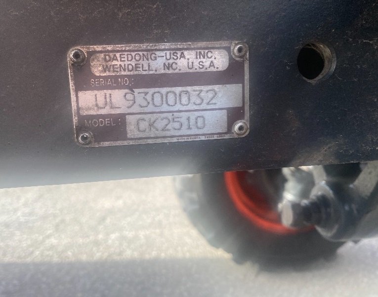 Tractors  2017 kioti tractor CK2510 Photo